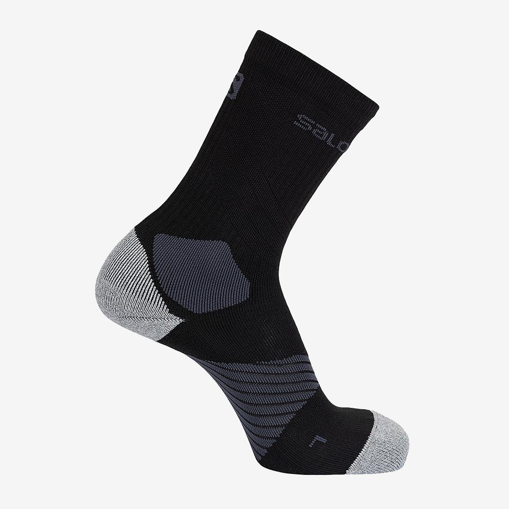 Salomon Israel XA PRO - Mens Socks - Black (SZBW-47632)